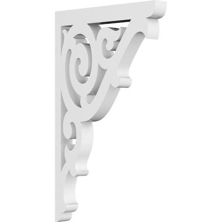 Athens Architectural Grade PVC Bracket, 5/8W X 5D X 8H